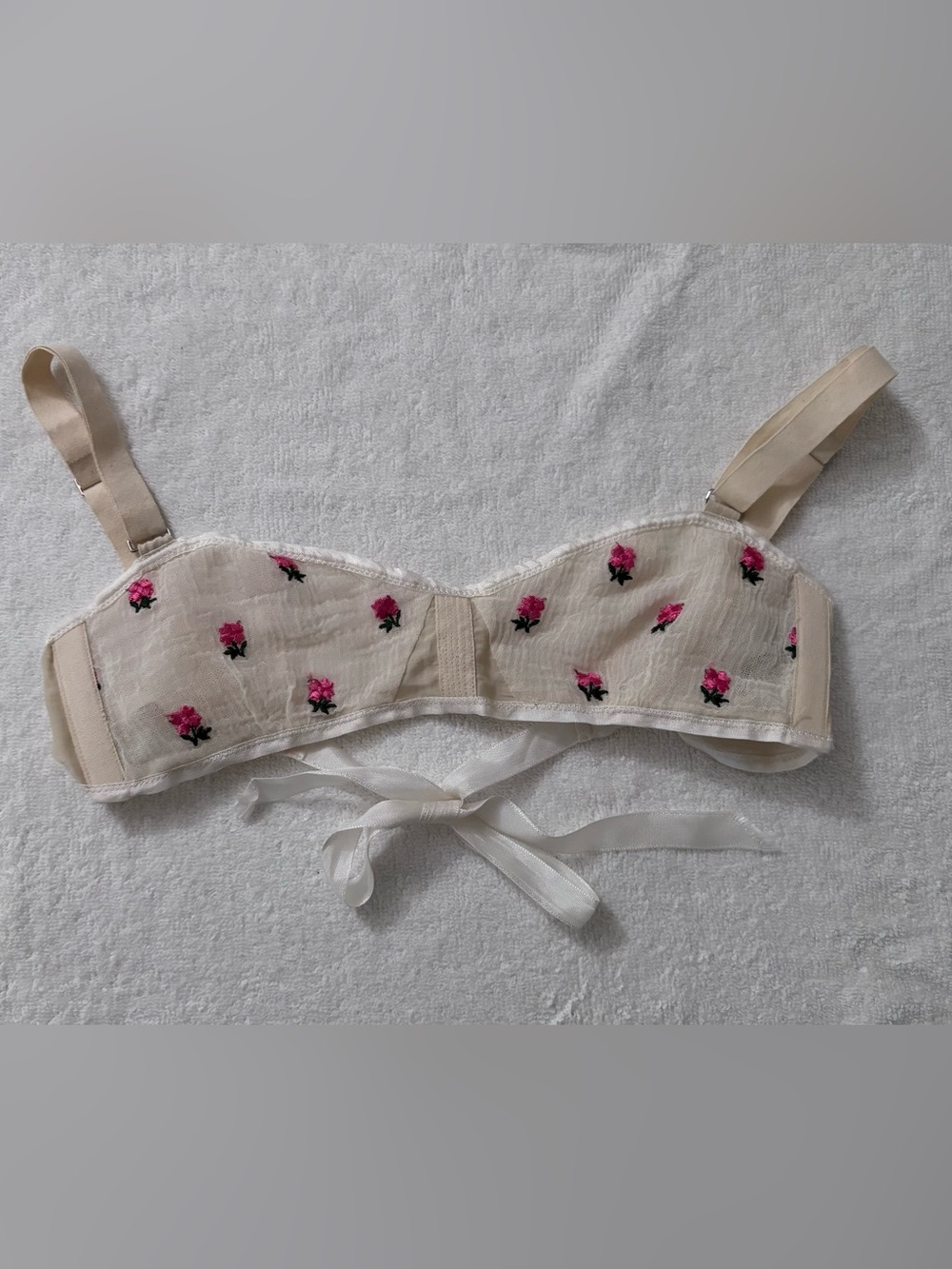 Vintage Louis Vuitton Sheer Lingerie Bra Top
